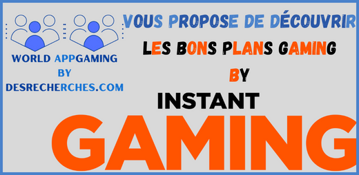 Banniere world appgaming vous propose de decouvrir les bons plans by